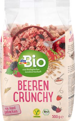 dmBio hrs. pahuljice bob.voće 500g