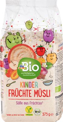 dmBio dječji müsli voćni 375 g