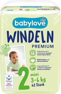 babylove pelene 2 mini 42 kom.
