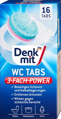 Denkmit tablete/čiš.WC školjke 16 kom. T