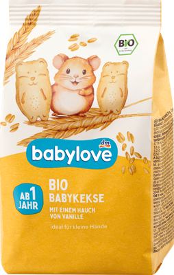 babylove EKO keks vanilija, 125 g