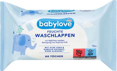 babylove vl. krpice za pranje 80 kom