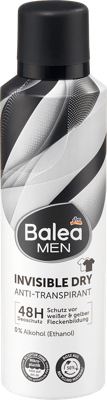 Balea MEN deo sprej invisible 200 ml