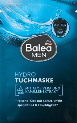 Balea MEN hydro maska maramica 1 kom.