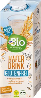 dmBio napit. od zobi bez glutena 1 l