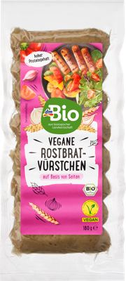 dmBio vegan. grill kobasice 180 g TT