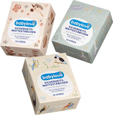 babylove zaštitni štapići za uši 72 kom.