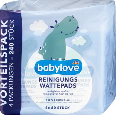 babylove blazinice 4x60 kom. OS