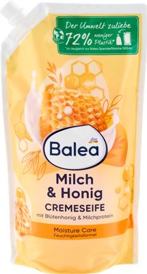 Balea tek. sapun mlij.&med refill 850 ml