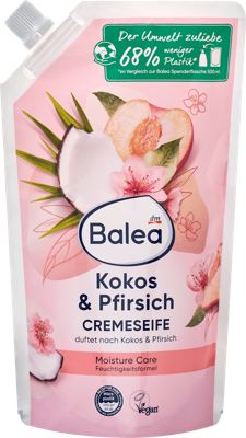 Balea tek.sap.refill kokos&breskva 500ml