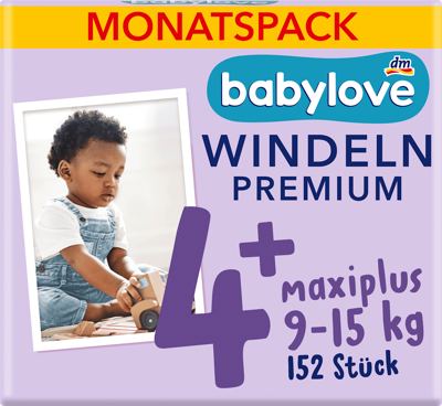 babylove pelene MP 4+ maxi+ 4x38kom.