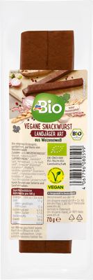 dmBio veganska snack kobasica 70 g
