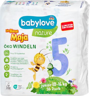 babylove pelene nature 5 junior 30k.