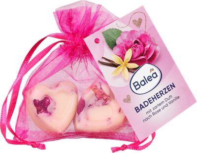 Balea kupka u obl.srca Rose 2 x 18 g OS