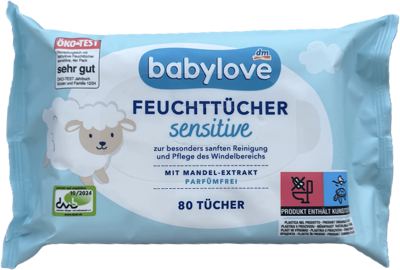 babylove vl.maramice sensitive 80 kom.