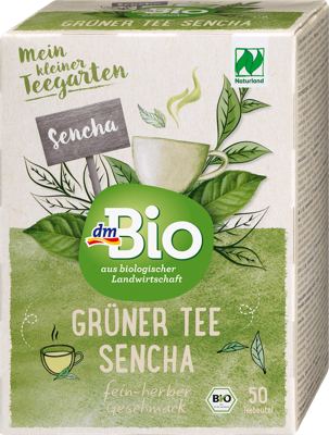 dmBio zeleni čaj Sencha 50f.v 50x1,5g