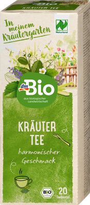 dmBio čaj biljni 20 x 1.5 g, 30 g
