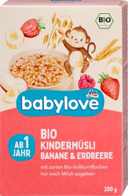 babylove EKO 12+ müsli ban./jag. 200 g