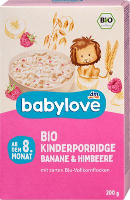 babylove EKO kaš. ban./malina 8+ 200 g