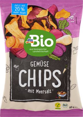 dmBio čips od povrća 90 g T