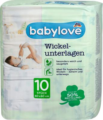 babylove podloga za previjanje 10 kom.
