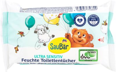 SauBär dj.vl.toalet.papir ul.sens. 20kom