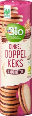 dmBio dupli keks tamna čokolada 330 g