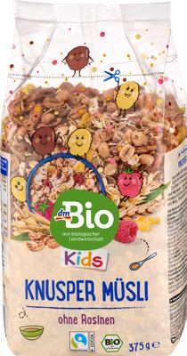 dmBio dječji müsli hrskavi 375 g