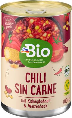 dmBio varivo od graha Chili s.C 400 g