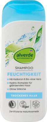 alverde šampon/suhu kosu aloe v. 200 ml