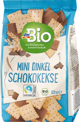 dmBio mini čoko. keksi od pira 125 g