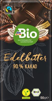 dmBio tamna čokolada 90%, 100 g T