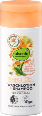 alverde baby kupka i šampon neven 50 ml