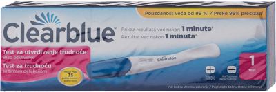 Clearblue brzi test za trudnoću 1 komad