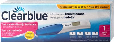 Clearblue dig.test s pok.začeća 1 kom.