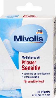 Mivolis flaster/osj.kožu 10x6cm 10 kom.