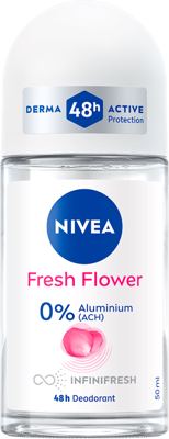 NIVEA DEO FRESH 50mL W FLOWER ROLLON