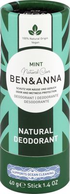 Ben&Anna nat.soda deo. mint 40g