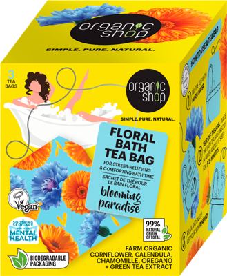Organic S.Floral Bath Tea Bag 3x50 g OS