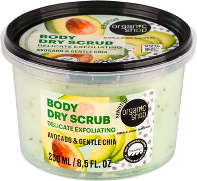 Organic S.piling/tij.Avocado&Chia 250 ml