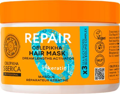 Natura Siberica maska za suh.kosu 300 ml