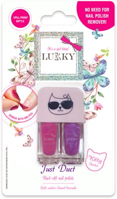 Lukky lak za nokte 2u1 peel-off T25870