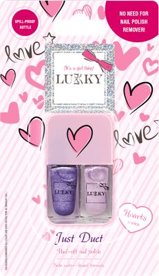 Lukky lak za nokte 2u1 peel-off T25701