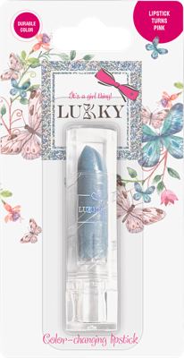 Lukky ruž za usne Magic Lips. plava+roza