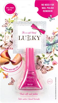 Lukky lak za nokte peel-off T14129