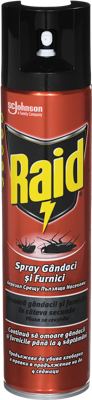 Raid spray protiv mrava i žohara 400ml