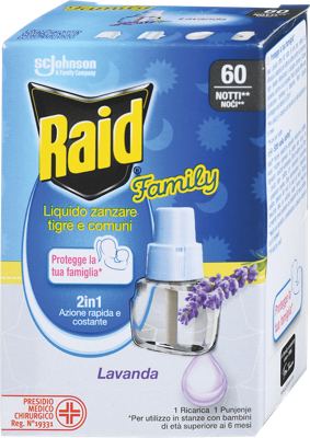 RAID LIQUID LAVANDA 36ml