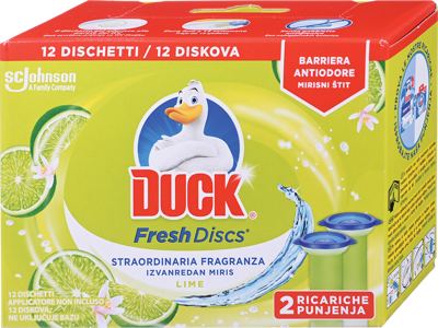 DUCK FRESH DISC REFILL LIME 72ML