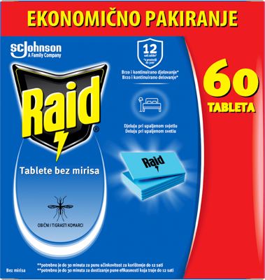 Raid laminirane tbl.za el.aparat 60 kom