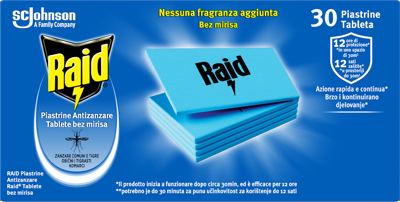 RAID TABLETE ZA EL.APAR. 30 kom